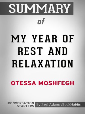 cover image of Summary of My Year of Rest and Relaxation